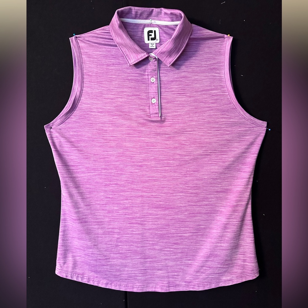 FootJoy  XL, Purple , Women’s Sleeveless Golf Shirt